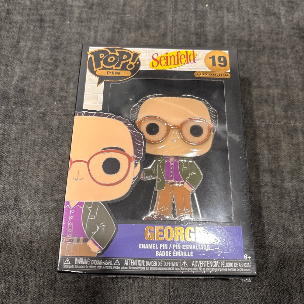 Seinfeld George Pop! Pin
